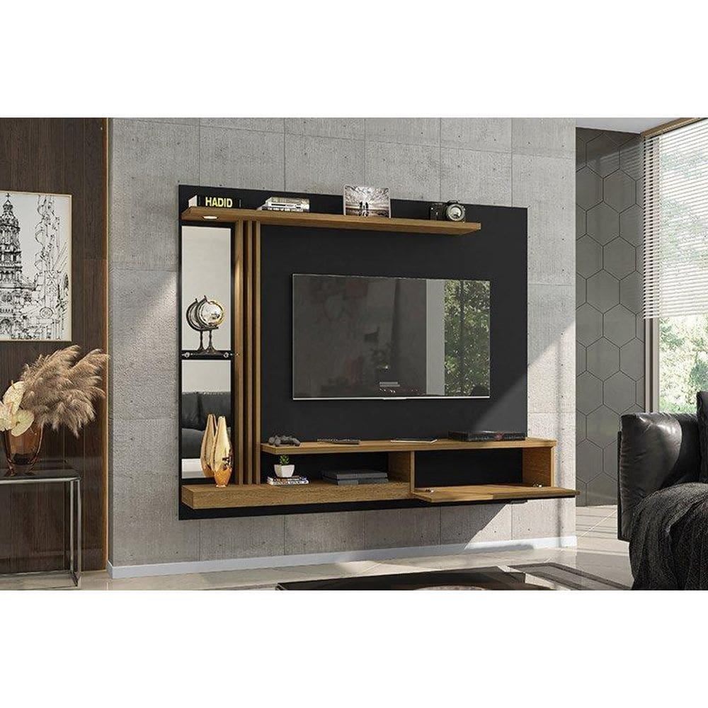 Painel Denver Preto Fosco/Cinamomo