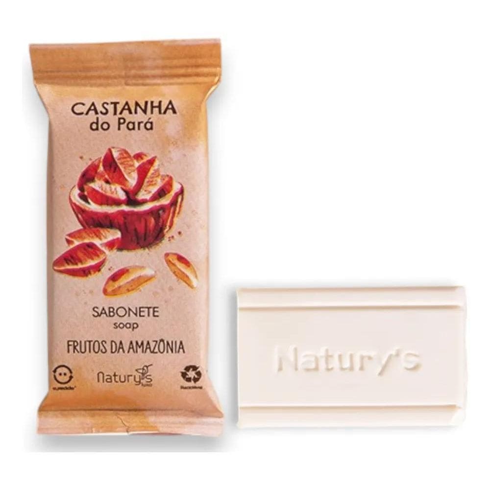 2X Kit 500 Mini Sabonete 15G Hotel Motel Pousada Castanha Lu