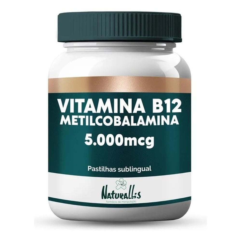 2X Metilcobalamina - Vitamina B12 - 5.000Mcg 120 Sublingual