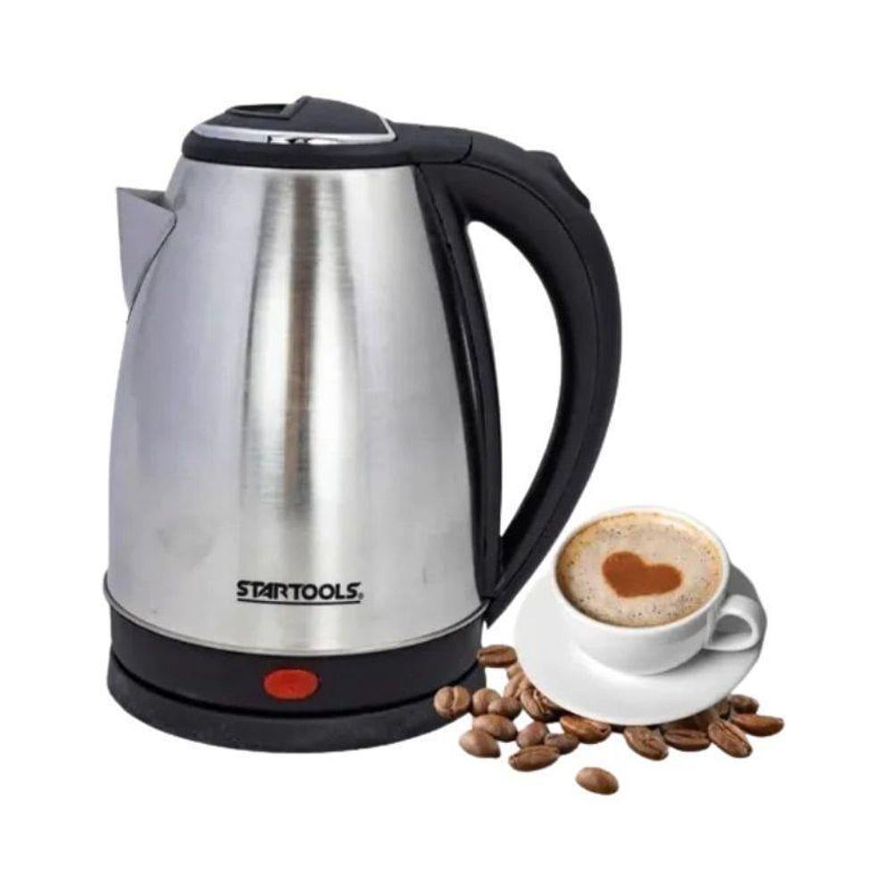 Chaleira Jarra Elétrica 2 Litros 127V Inox Base Giratória