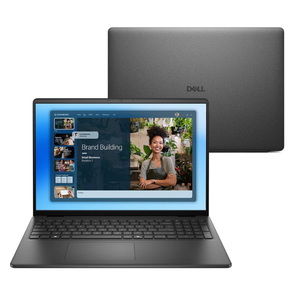 Notebook Dell 16” FHD+ Intel® Core™ 5 120U 8GB 512GB SSD Windows 11 Preto DC16-C5120U-M10