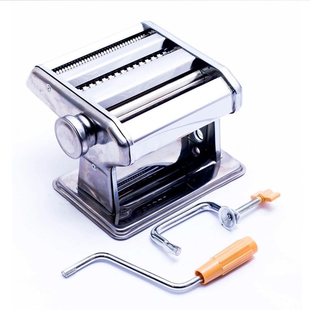 Maquina De Macarrão Espaguete Massa Manual Cortador