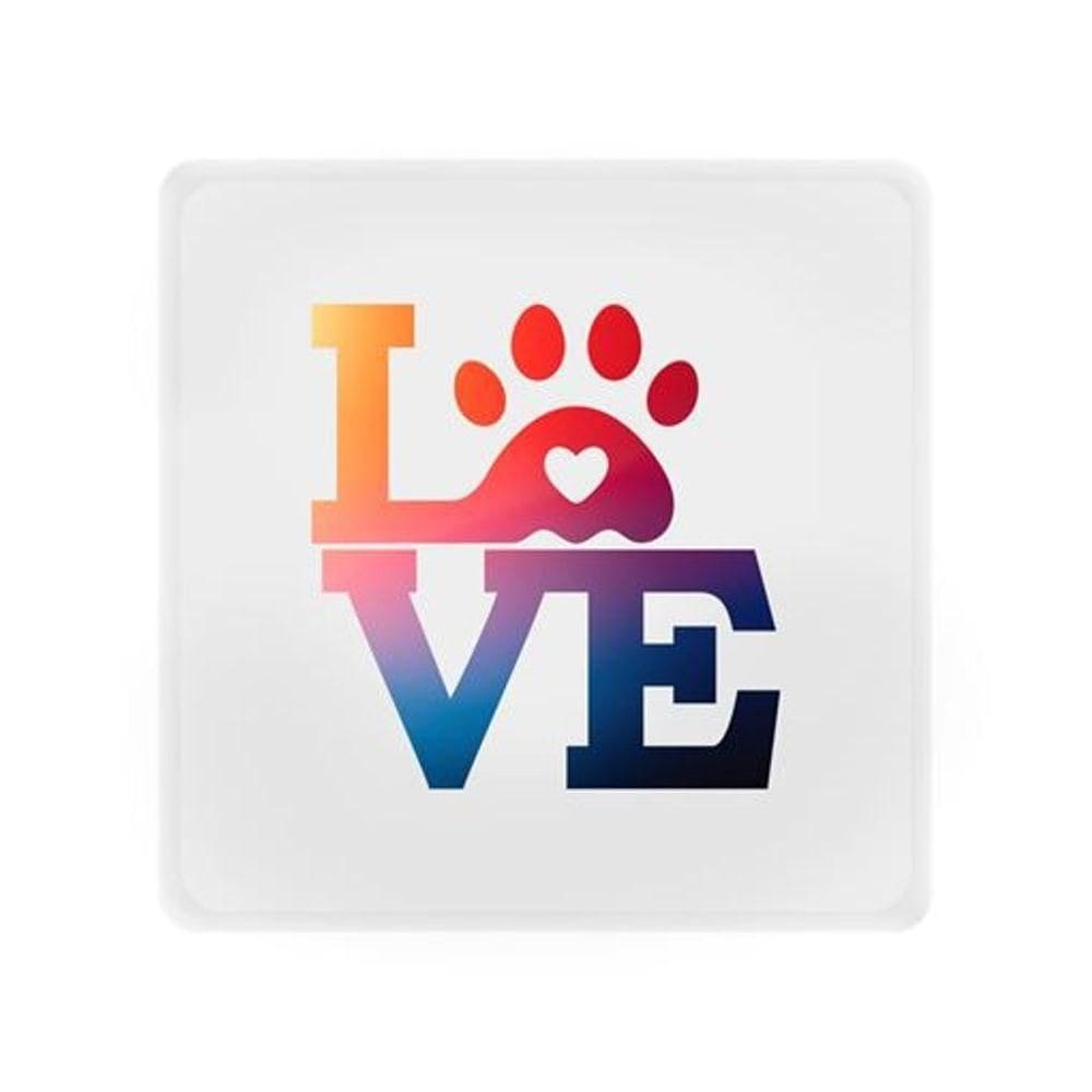 Mini Luminária Box Love Pet Usb