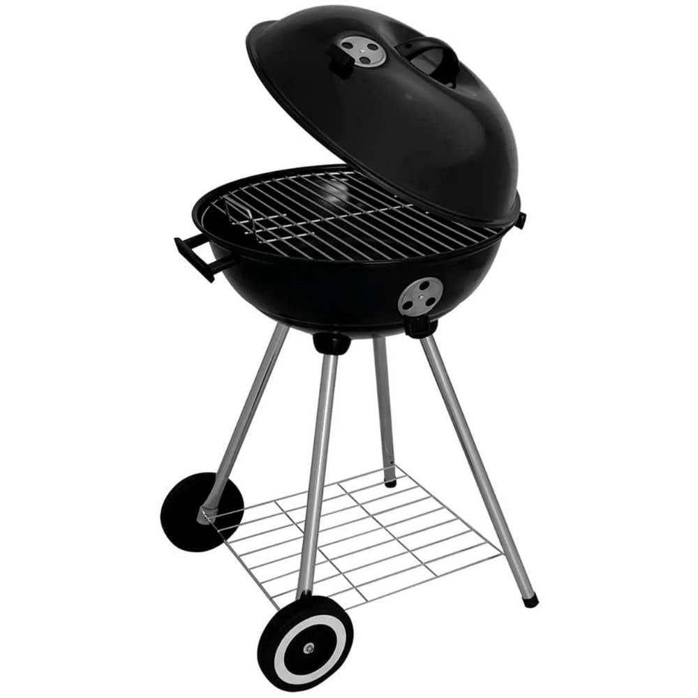 Churrasqueira Portátil Esmaltada a Bafo 41cm GUARAPARI MOR