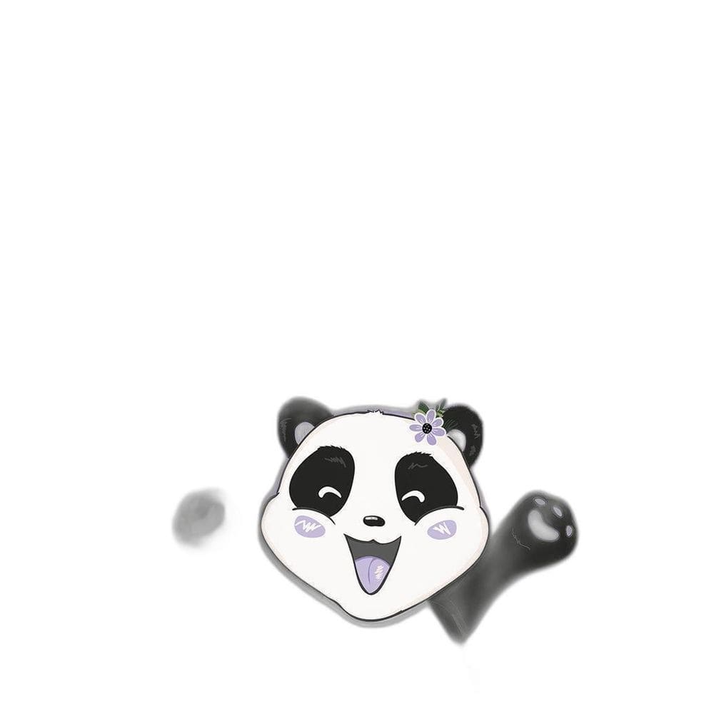 Caderno Pandinha My Friend Escolar Capa Dura 80Fs Shine