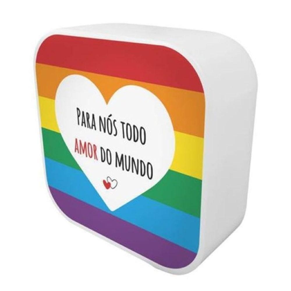 Luminária Box Toda A Forma De Amor