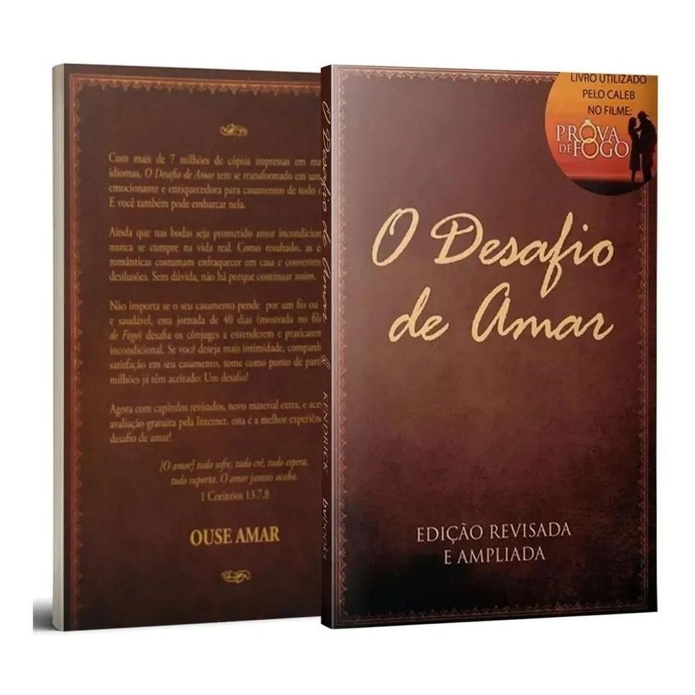 2X O Desafio De Amar, De Alex Kendrick. Editora Bvbooks, Cap