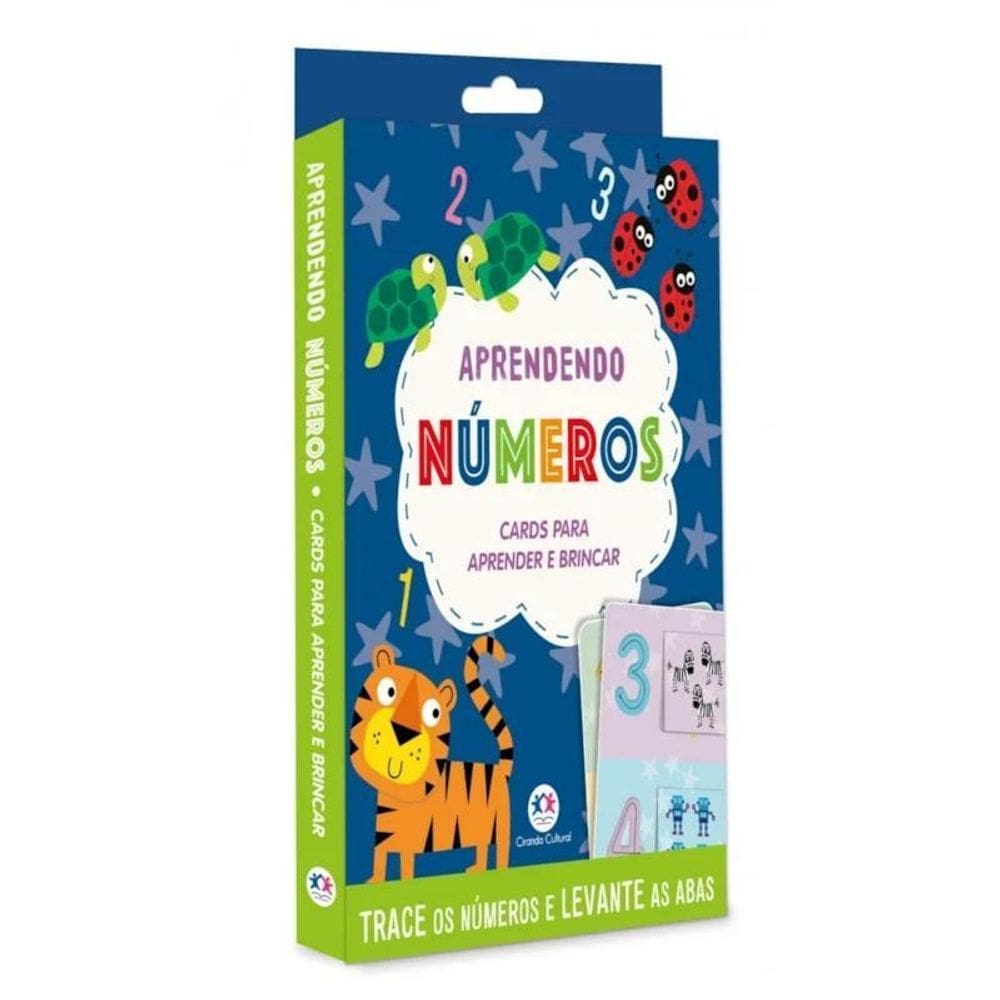 Livro Flash Cards Aprendendo Números - Ciranda Cultural