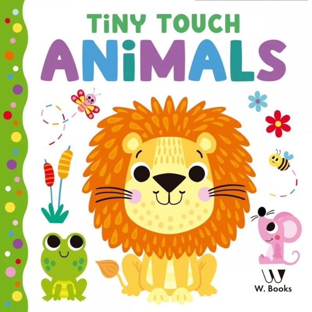 Livro Cartonado Animals - Em Inglês - W. Books