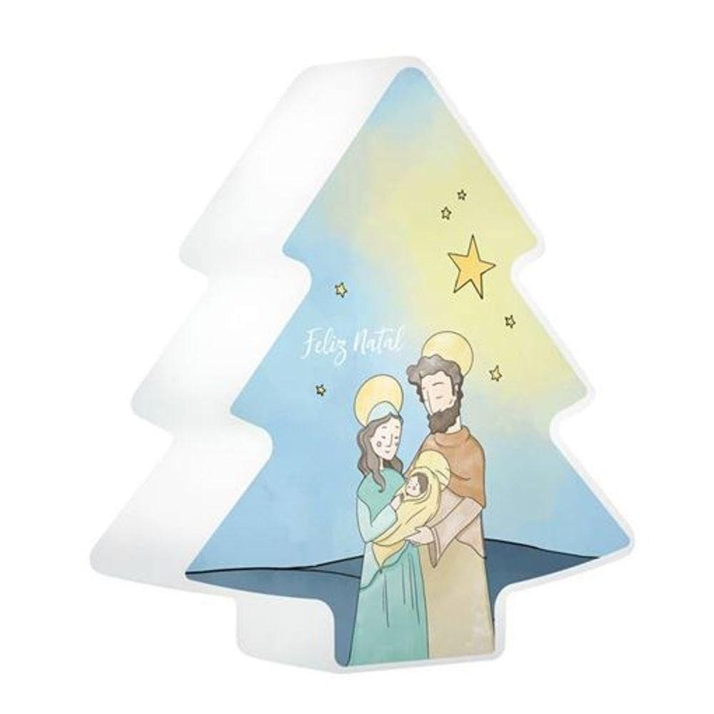 Luminária árvore De Natal - Presépio
