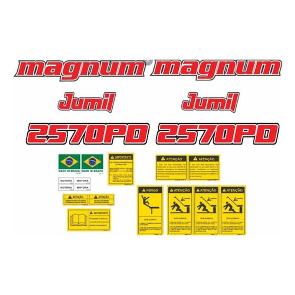 Kit Adesivos Jumil Magnum 2570 Pd