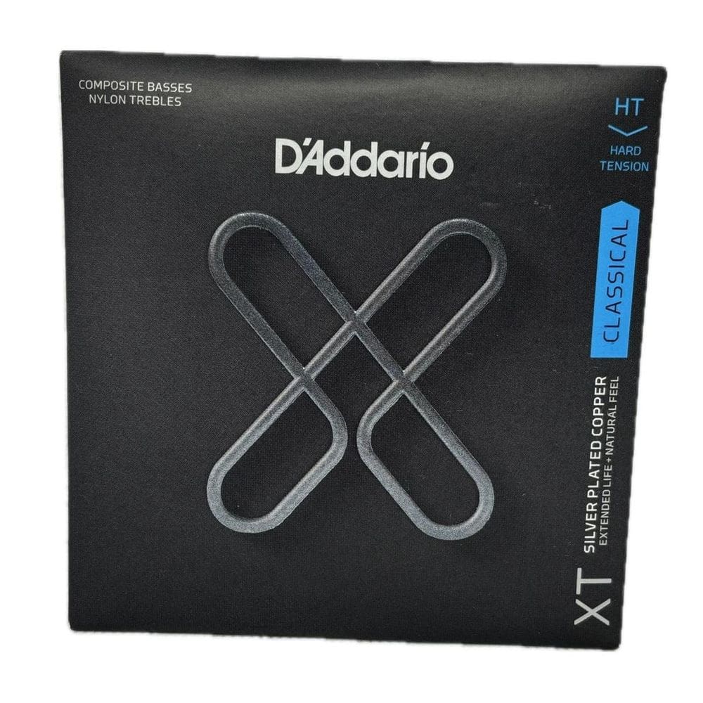 Jogo De Cordas D`Addario Violão Nylon Xtc46 Ht Tensão Hard