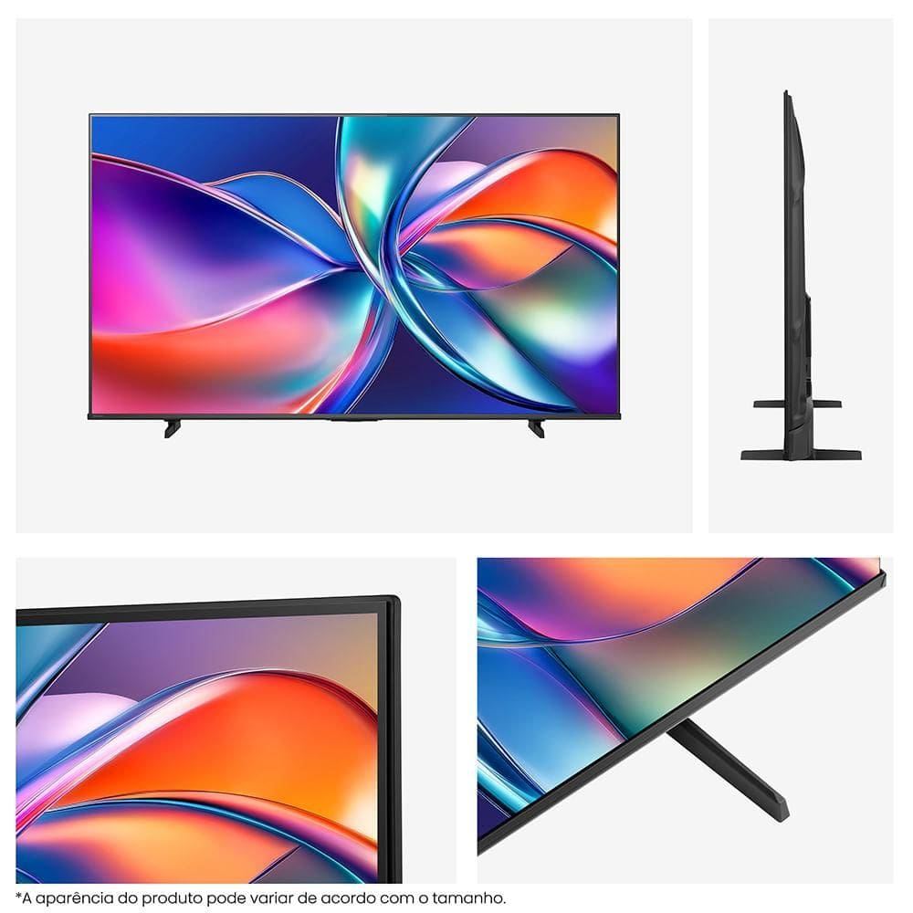 Smart TV 4K Hisense QLED 50” | Extra
