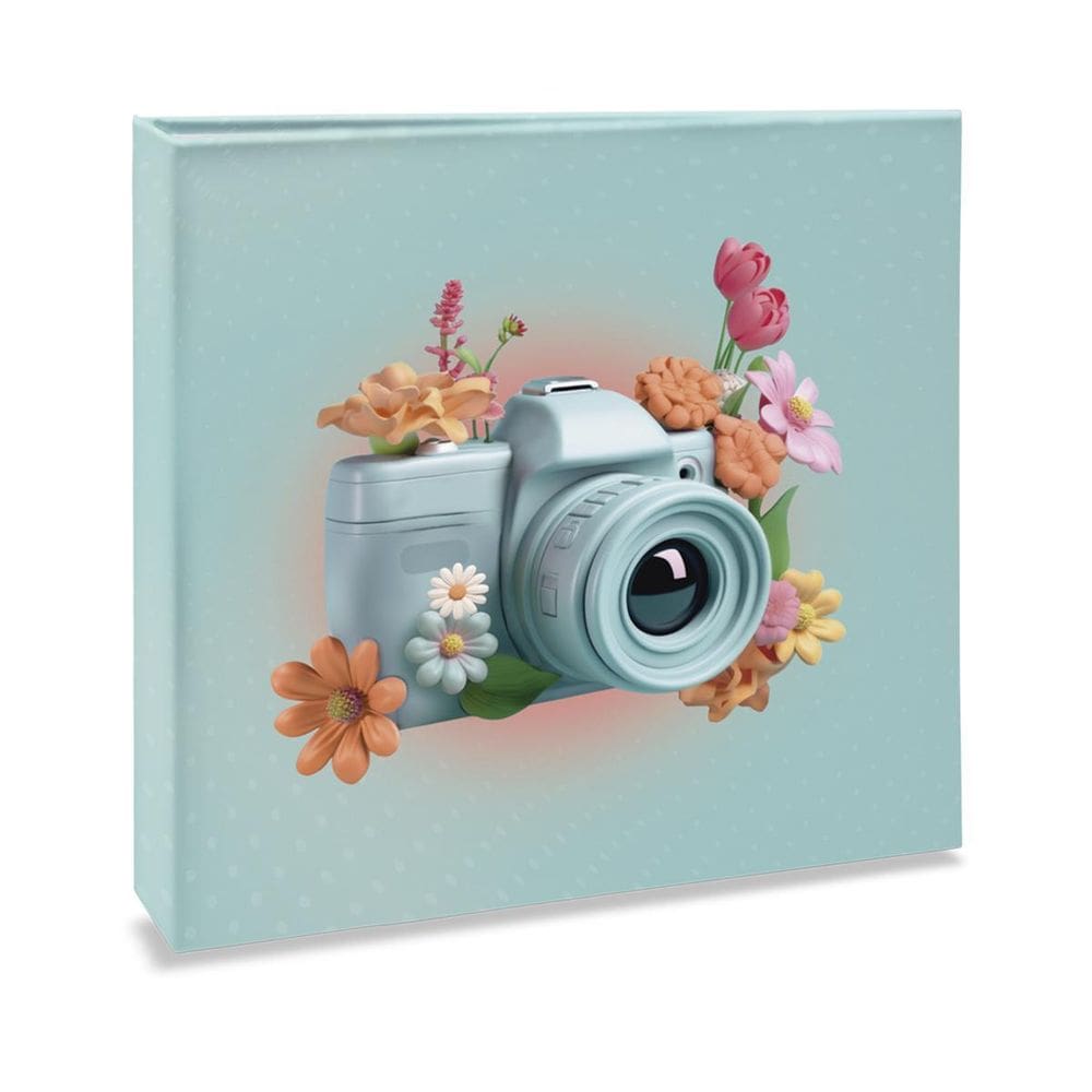 Álbum Fotos Scrapbook Quadrado 20 Folhas Ferragem Ical 896