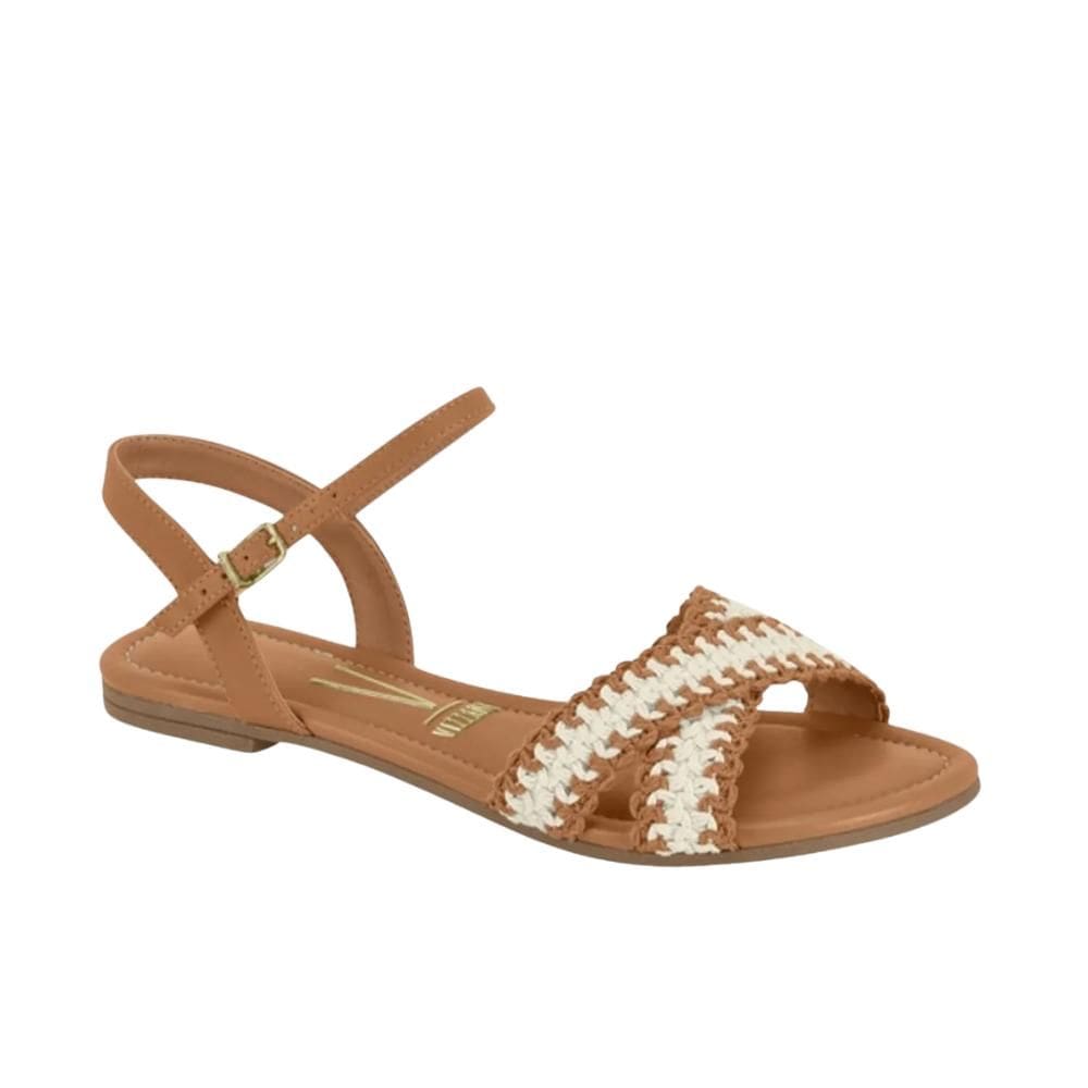 Sandália Vizzano Tiras Em Crochê Feminina