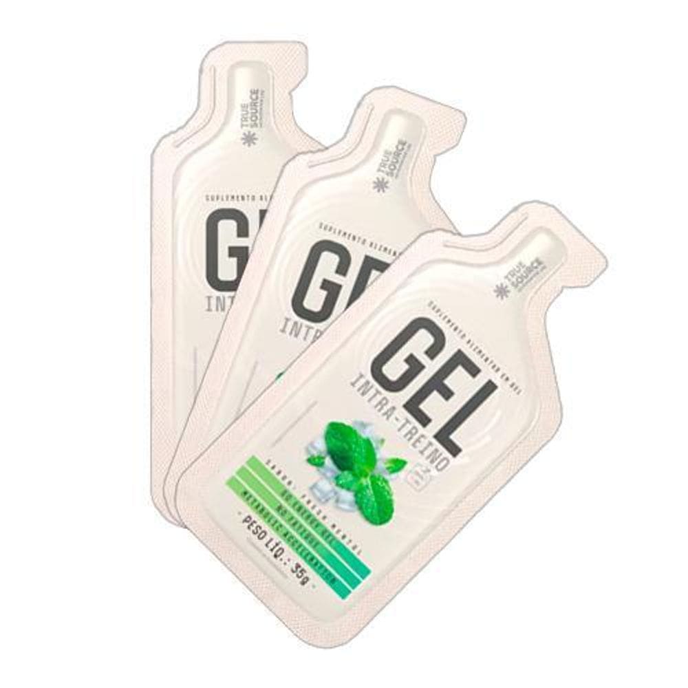 Kit 3X: Gel Intra Treino Fresh Mentol True Source 35G