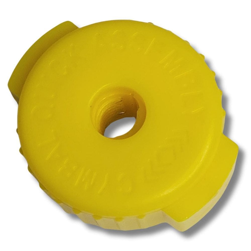 Borboleta Bateria Quick Release Engate Rápido Amarela