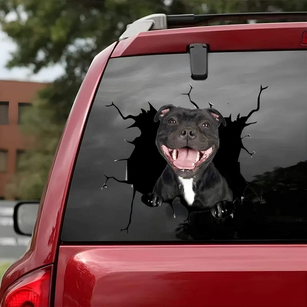 Adesivo De Carro Cachorro Mod20