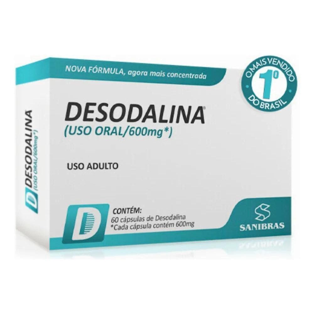 2X Desodalina 600Mg - 60 Cápsulas