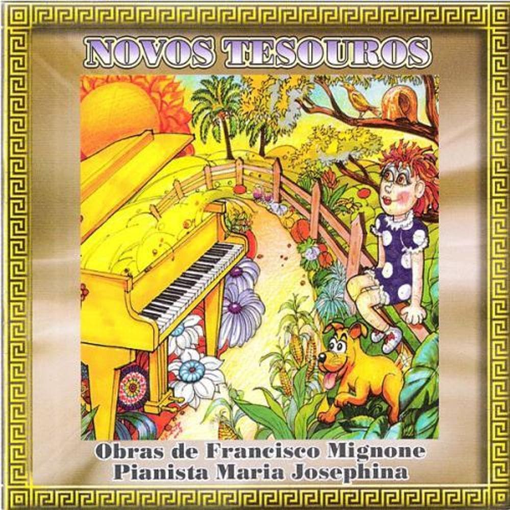 Novos Tesouuros - A Magia Do Piano Infantil - Cd