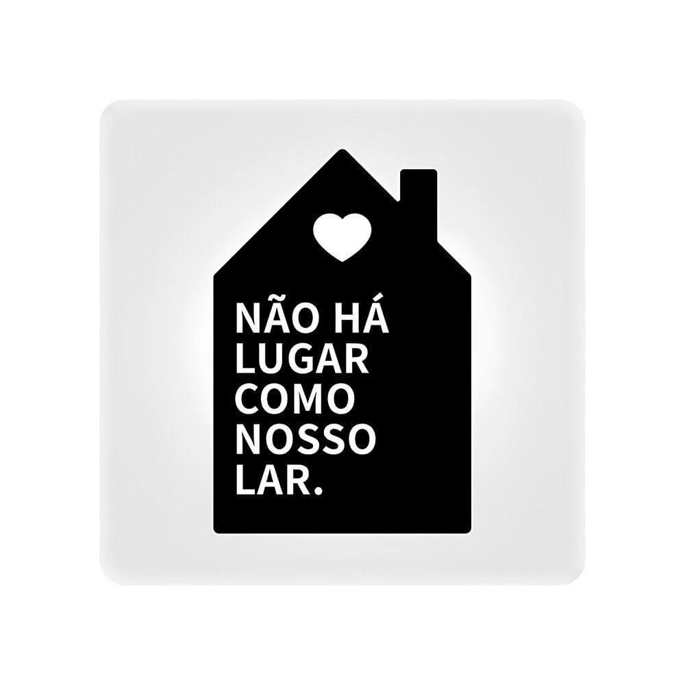 Luminária Slim Box Nosso Lar Luz Indireta Presente Usb