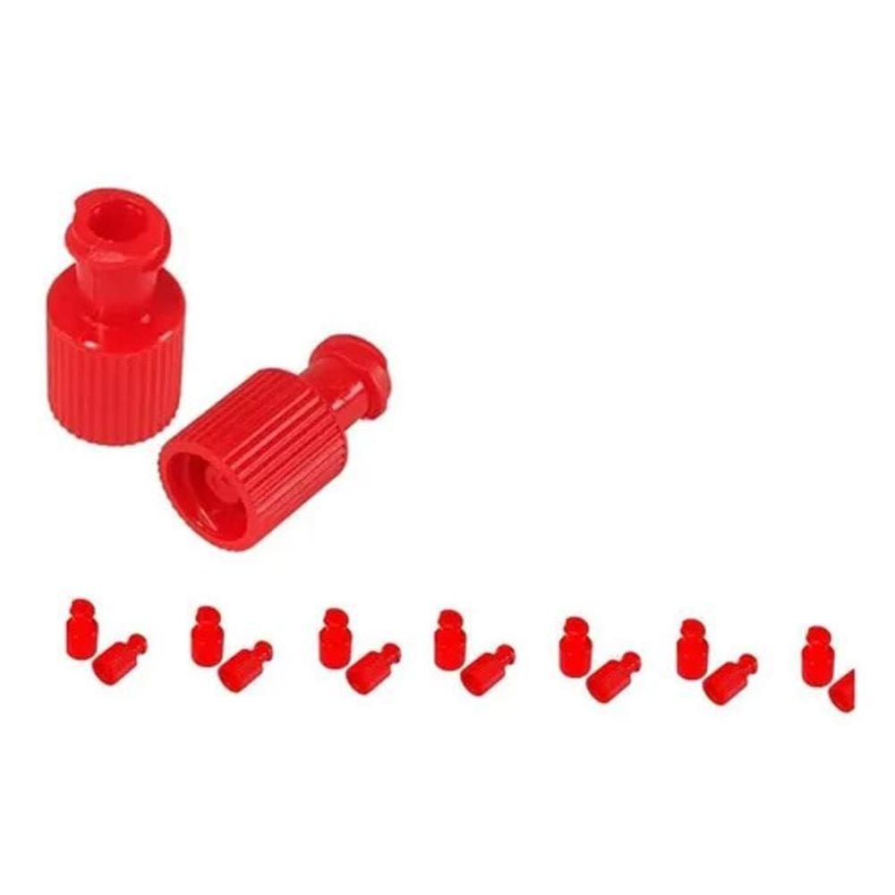 2X Tampa Vedante Estéril Luer Descarpack 100 Uni Com Capacid