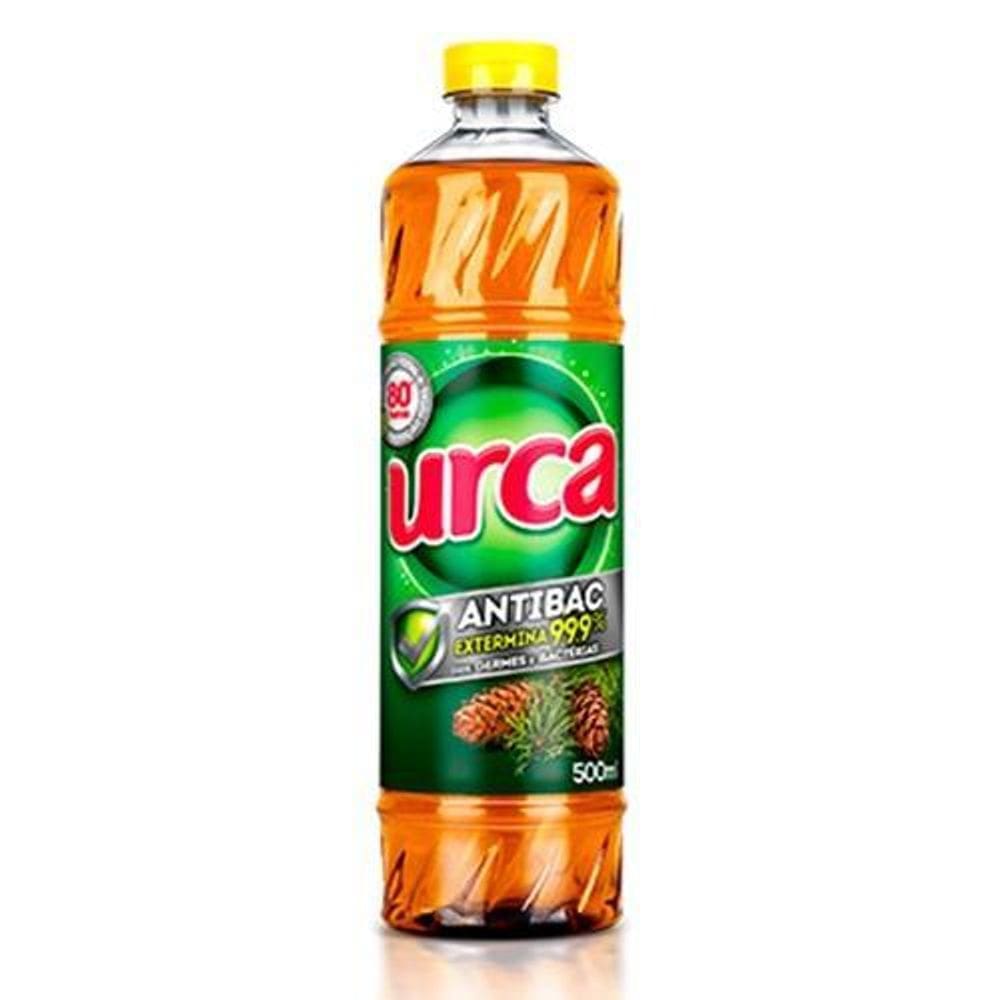 Limpador Pinho Urca Desinfetante Multiuso Em Frasco 500Ml