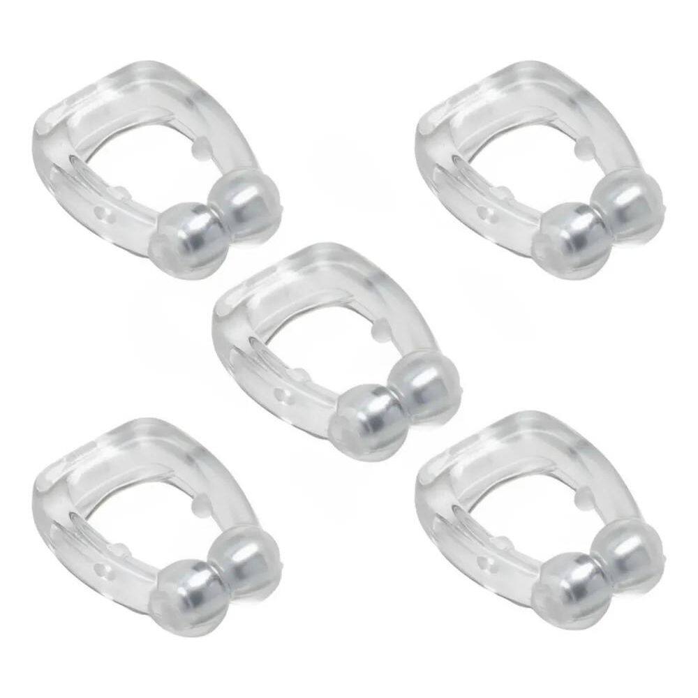 2X Kit 5 Aparelho Anti Ronco Dispositivo Combate Ronco Sono