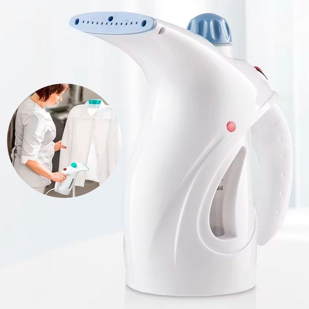 À Vapor Branco Potente Para Higienizar Roupas E Edredons 110V