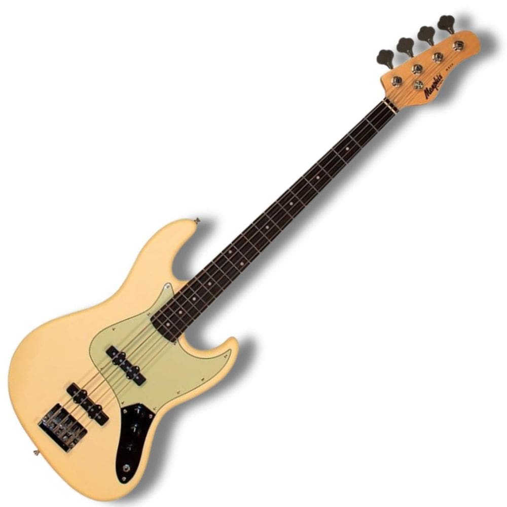 Baixo Tagima Memphis 4 Cordas Jazz Bazz Mb50 Ows Bege Fosco