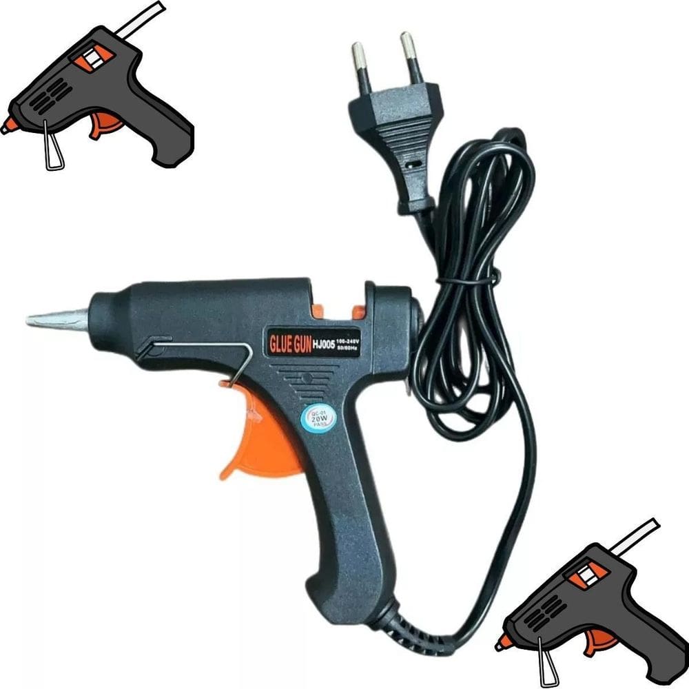 Aplicador Cola Quente Alta Temperatura Bastão Removível