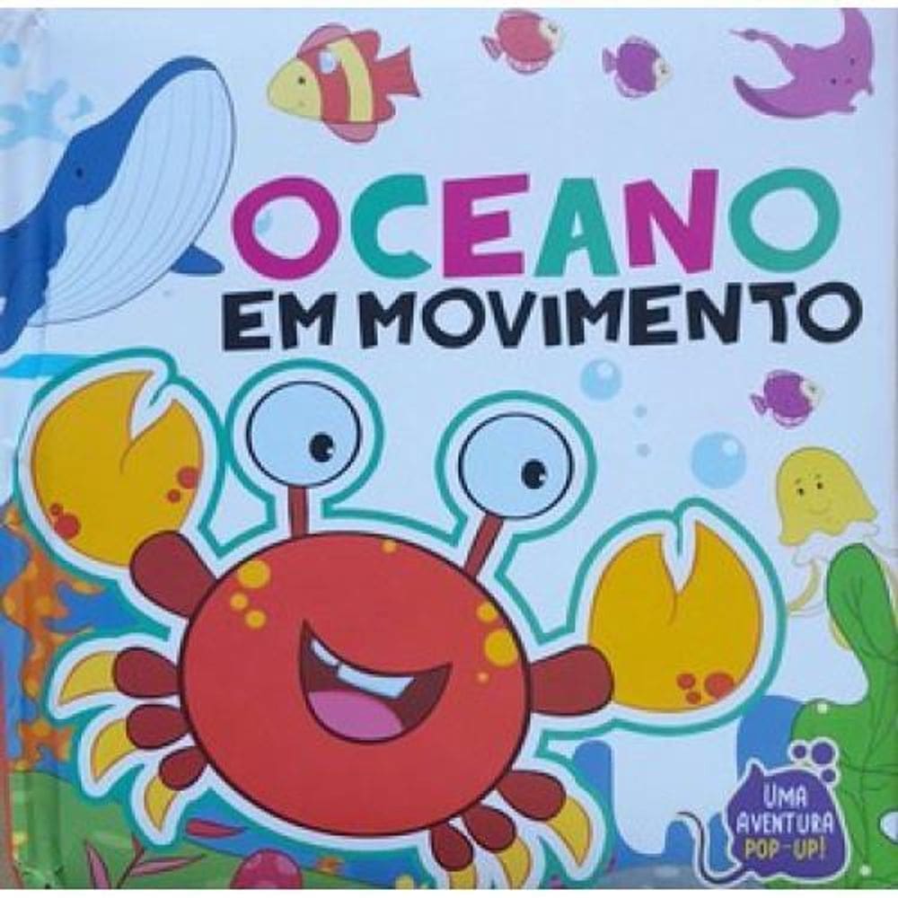 Livro Uma Aventura Pop-Up - Oceano Em Movimento