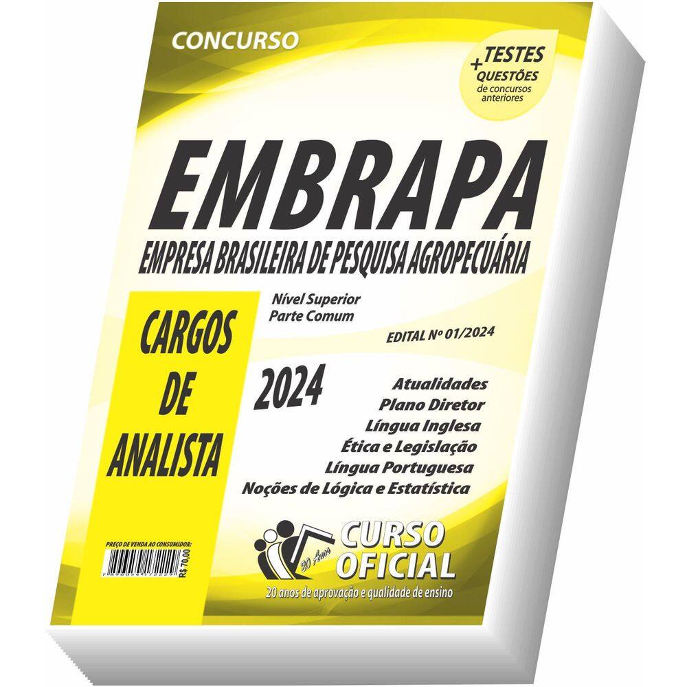 Apostila Embrapa - Analista - Parte Comum Aos Cargos
