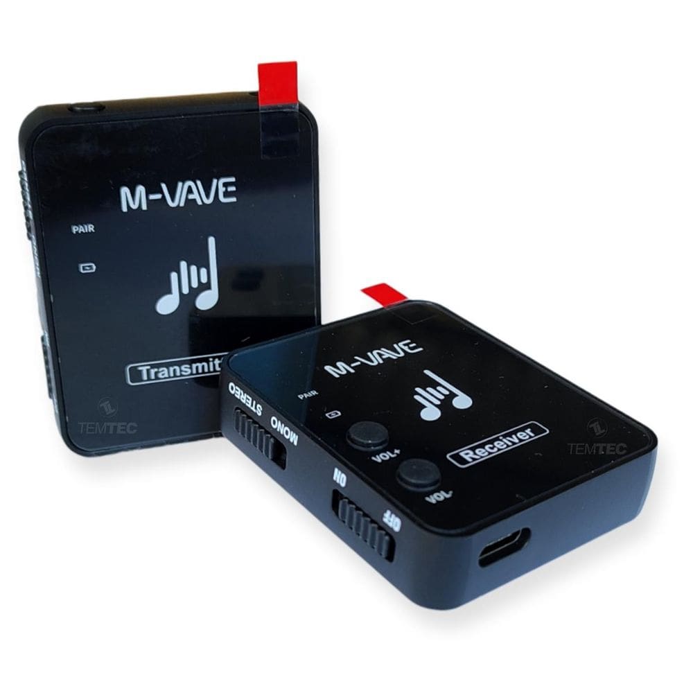 Monitor Retorno De Palco M-Vave Sem Fio Emite E Recebe