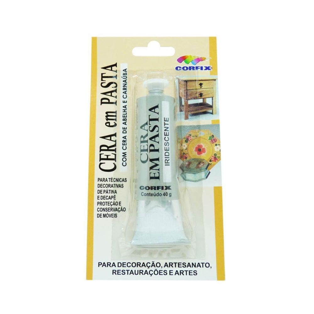 Cera Em Pasta Iridescente Corfix 37Ml
