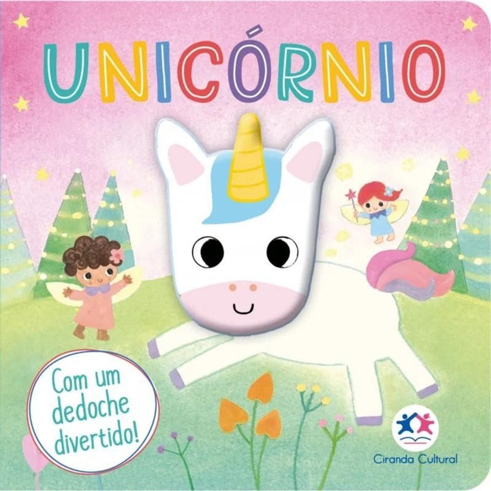 Livro Dedoche Divertido - Unicórnio