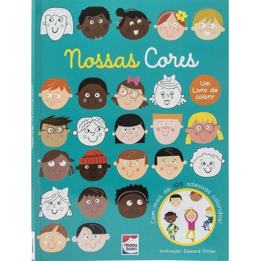 MP - Nossas Cores Um Livro De Colorir