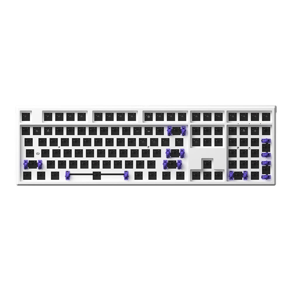 Base Teclado Barebone Akko Monsgeek Mg108W Branco South Face