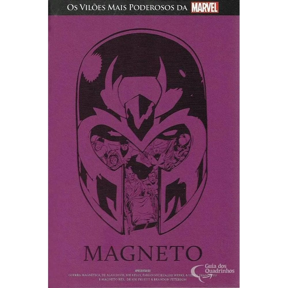 Livro Os Vilões Mais Poderosos Da Marvel - Magneto Ed. 3