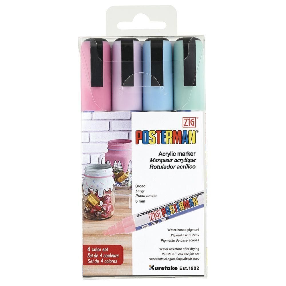 MP - Marcador Permanente Zig Posterman Broad