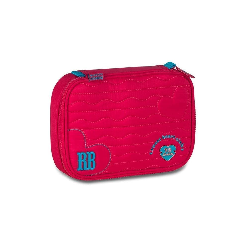 Estojo Rebecca Bonbon Box 100 Pens Juvenil Escolar - Rosa