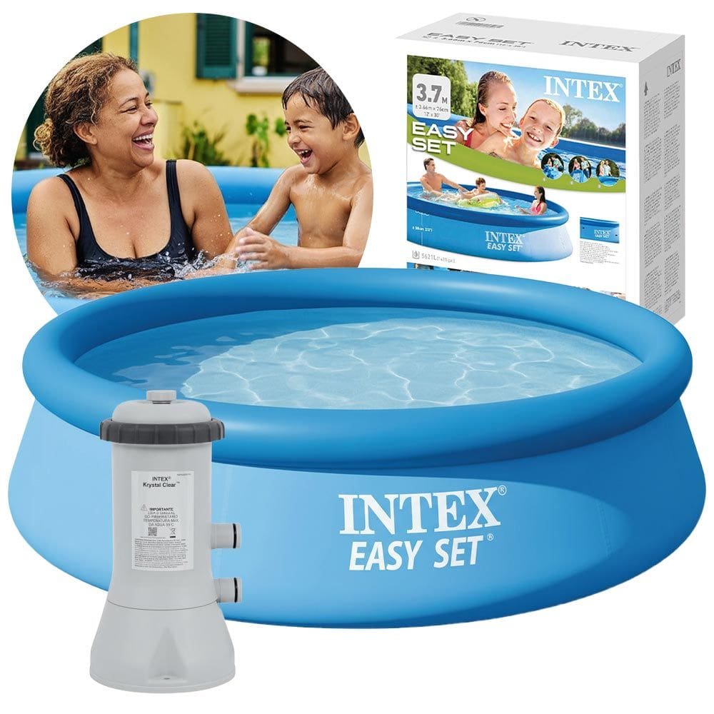 Piscina Inflável Intex 5.621 Litros com Bomba Filtrante 220v
