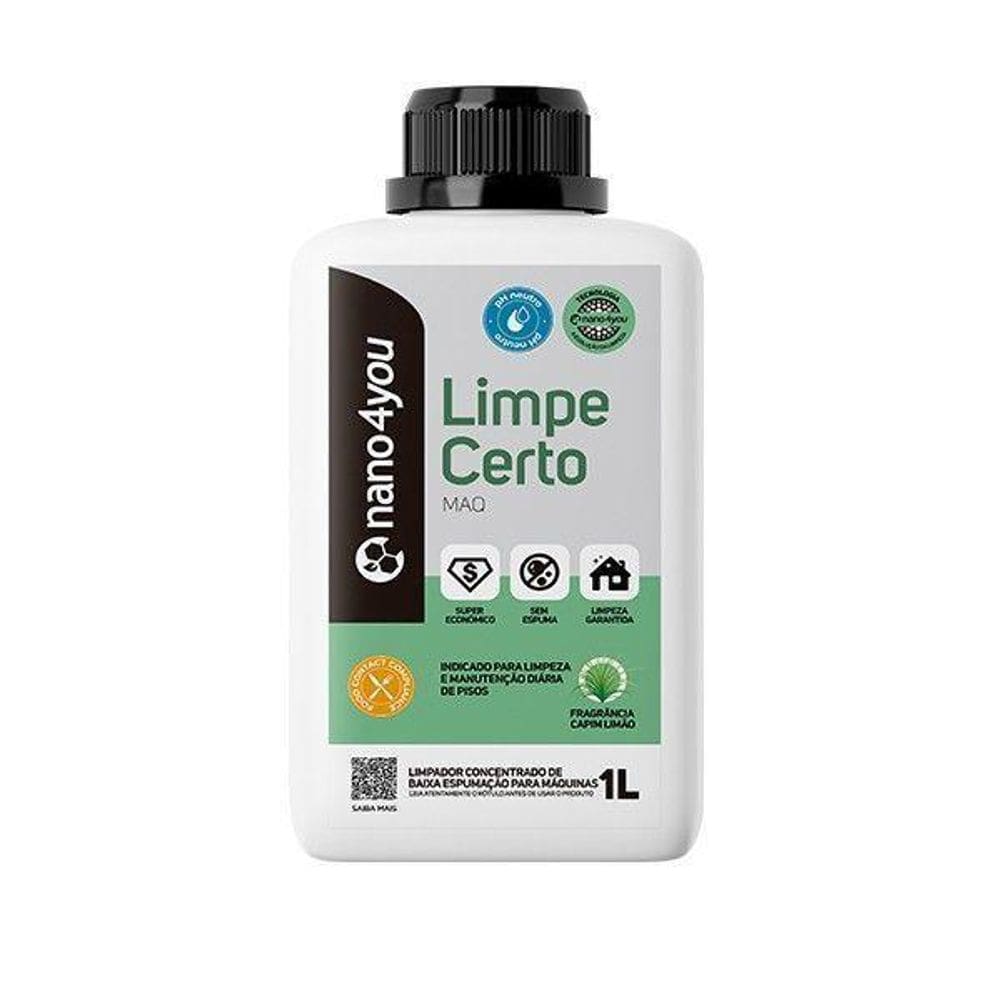 MP - Nano4You   Limpe Certo Maq 1L   Fora De