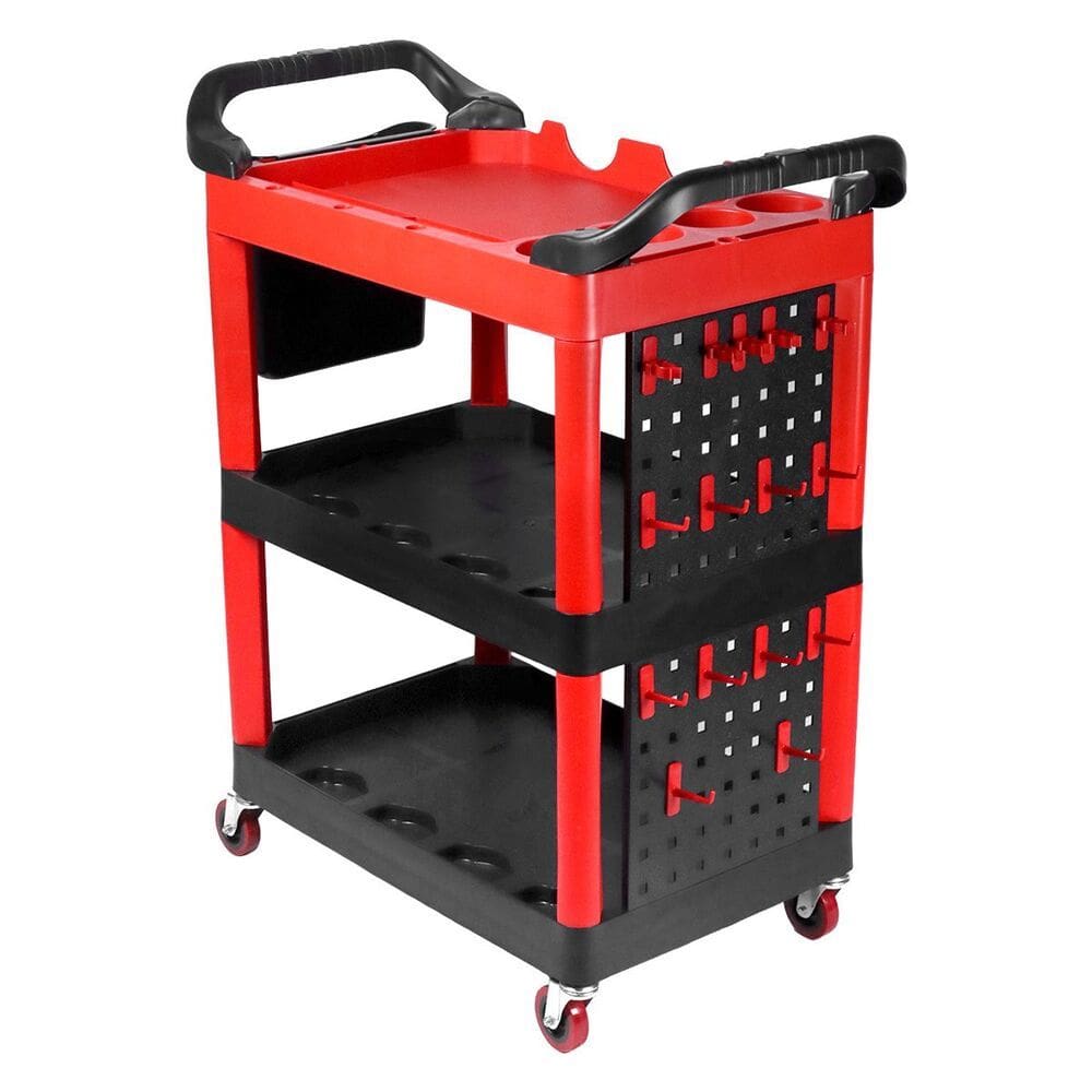 Carrinho Multiuso de Ferramentas e Detalhamento Automotivo com Acessórios Vinik - VKCAR05