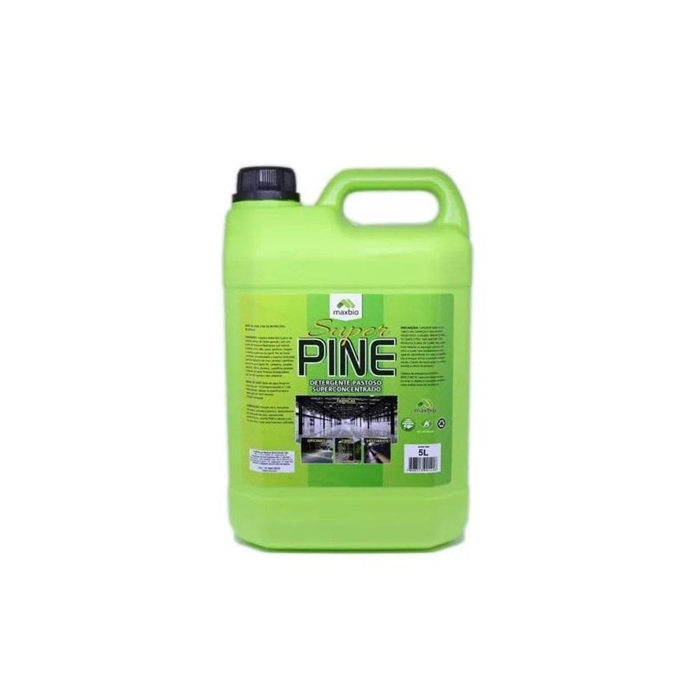 Super Pine Detergente Desengraxante Concentrado 5Lt Maxbio
