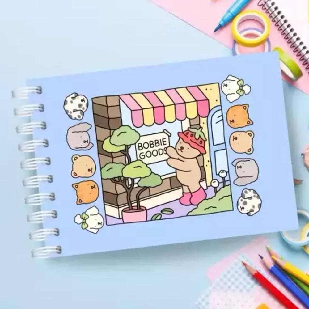 Livro De Colorir Bobbie Goods Desenho Criativo Infantil