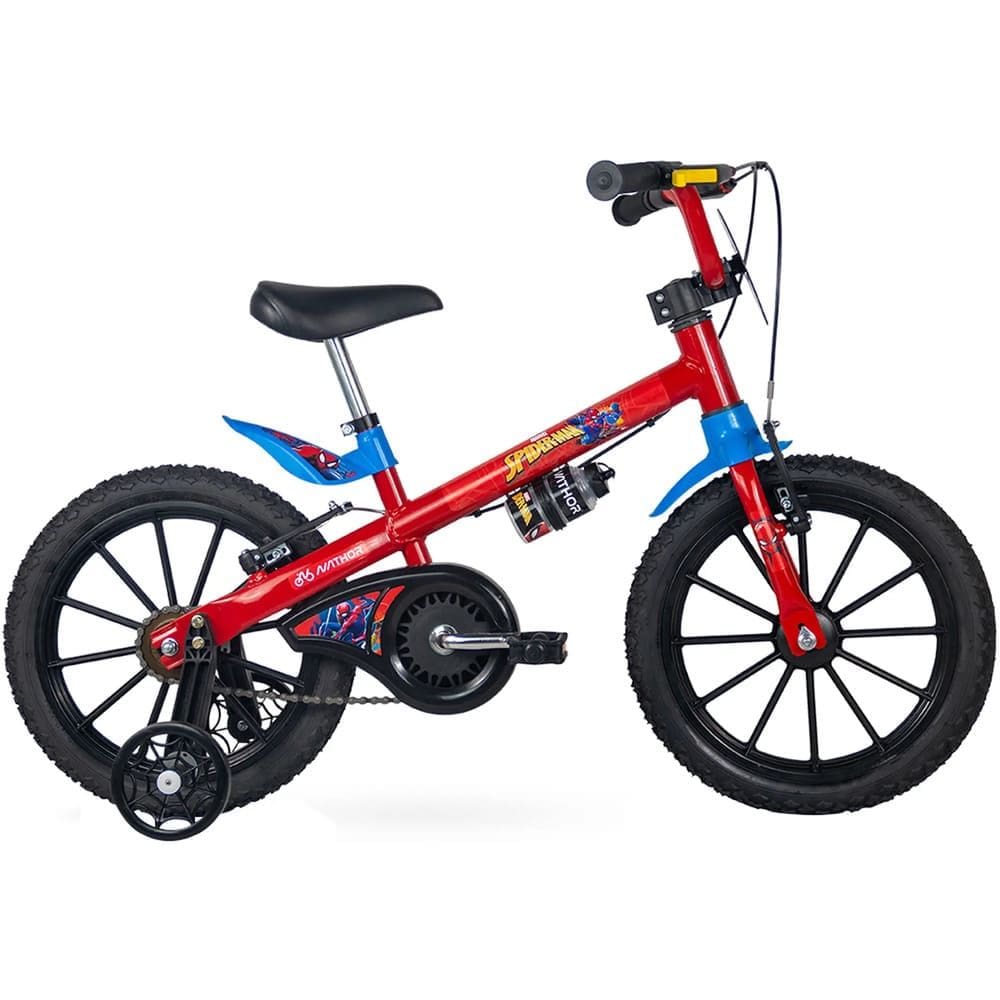 Bicicleta ARO 16 Spider MAN Nathor - 101250160007  VERM / Azul
