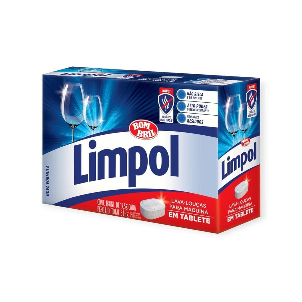 MP - Limpol Sabao Maquina De Lavar Louca 18 T