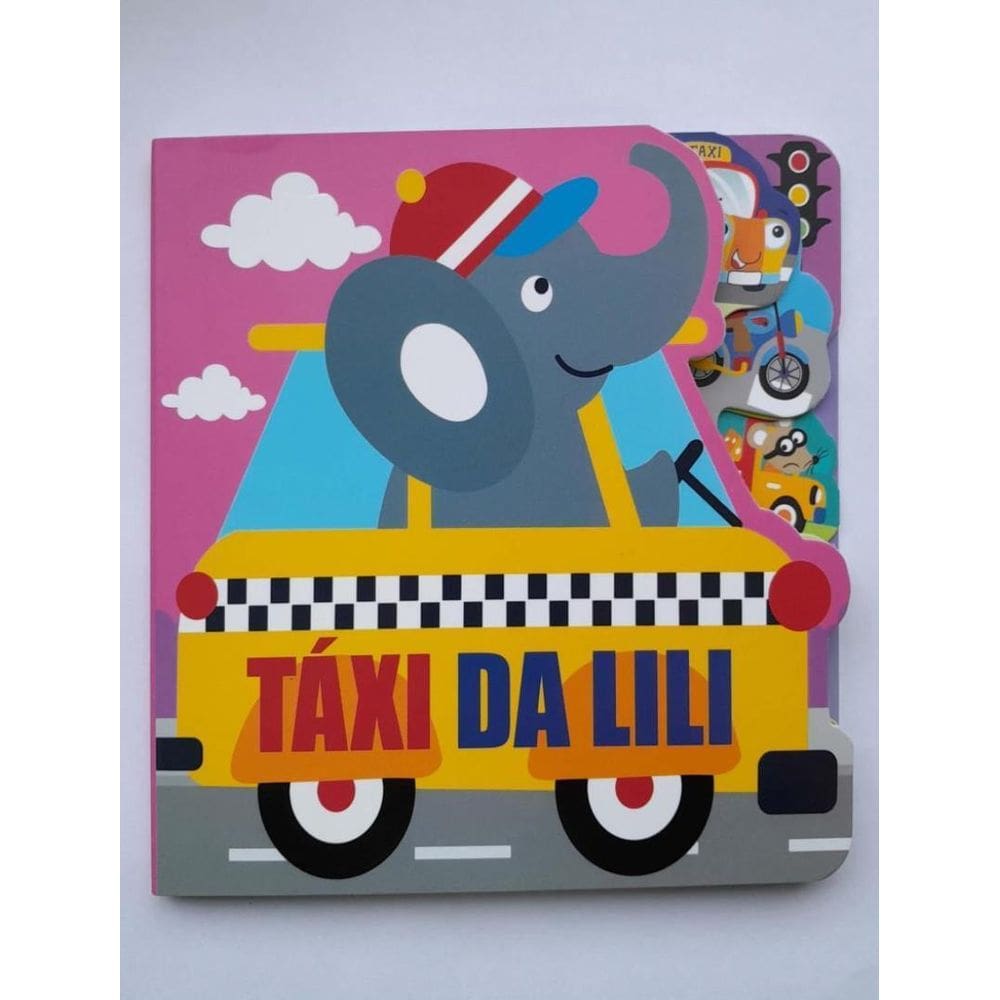 Livro Recortado Taxi Da Lili