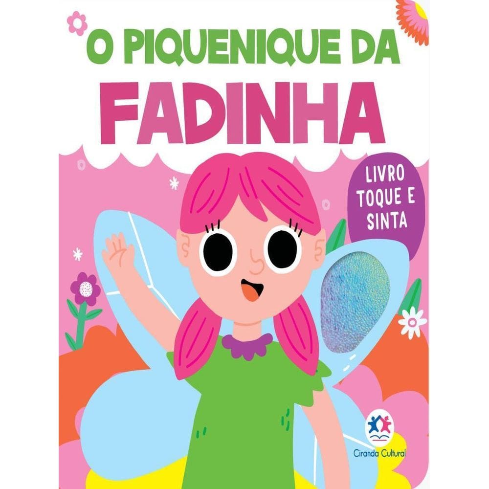 MP - Livro Toque E Sinta O Piquenique Da Fadi
